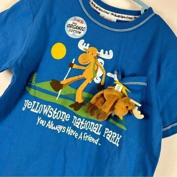 Yellowstone national park  tee boy size S NWT - Picture 3 of 9